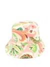 Etro Paisley Bucket Hat In White