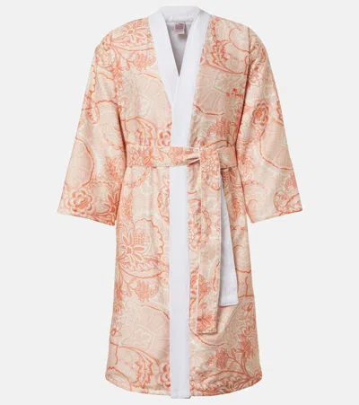 Etro Paisley Cotton Bathrobe