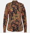 Etro Paisley Cotton-blend Shirt In Multicoloured