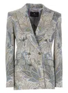 Etro Women's Double-breasted Jacket | Size 44 | Wrca007099jje15 Color S9880 In Multicolour