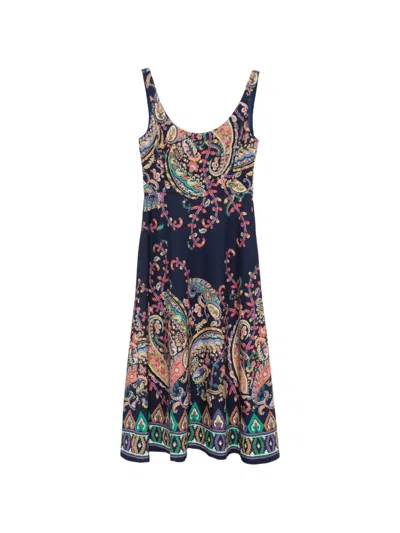 Etro Paisley Dress In Multi