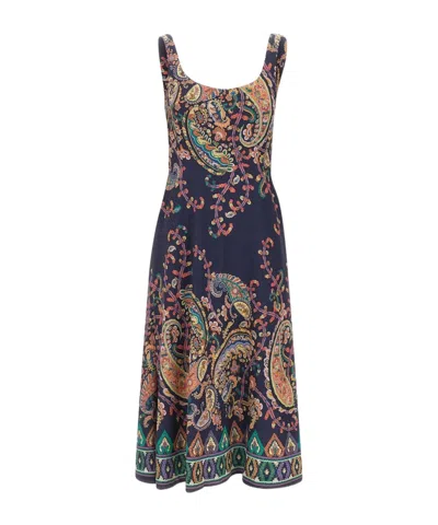 ETRO ETRO PAISLEY SLEEVELESS DRESS