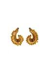 Etro Paisley Earrings With Droplets In Gold