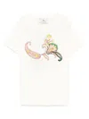 Etro Short-sleeved T-shirt In Neutrals