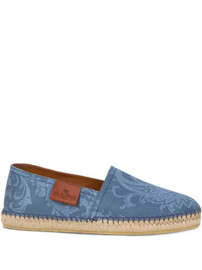 Etro Paisley Espadrilles In Blue