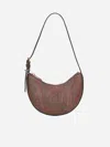 Etro Hobo M Brown Paisley Fabric Shoulder Bag In Brown,multicolor