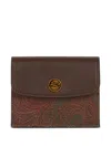 Etro Kartenetui Mit Paisleymuster