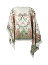 Etro Multicolor Silk Scarves