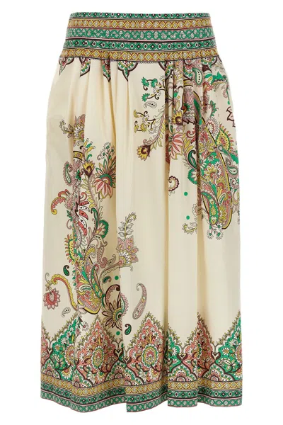 ETRO ETRO PAISLEY FLOWER SKIRT