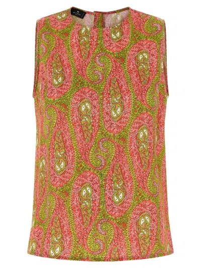 ETRO PAISLEY FOLIAGE TOP