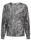 Etro Paisley Intarsia In Black