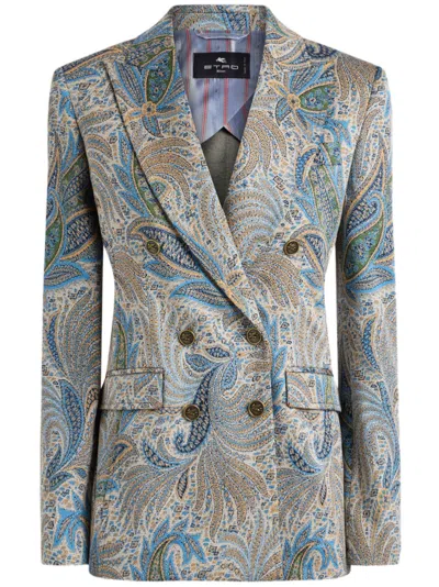 ETRO PAISLEY-JACQUARD BLAZER