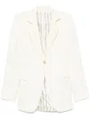 Etro Paisley-jacquard Blazer In Neutrals