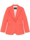 Etro Paisley-jacquard Blazer In Orange