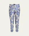 Etro Trouser In Blue
