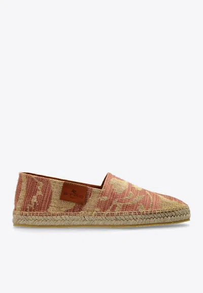 ETRO PAISLEY JACQUARD ESPADRILLES