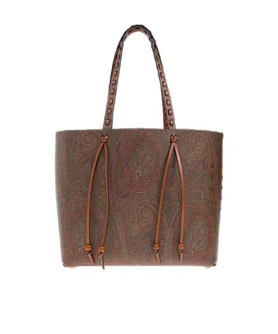 Etro Paisley Jacquard Large Shopping Bag