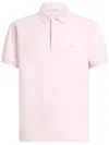 Etro Pegaso Embroidered Polo T-shirt In Pink