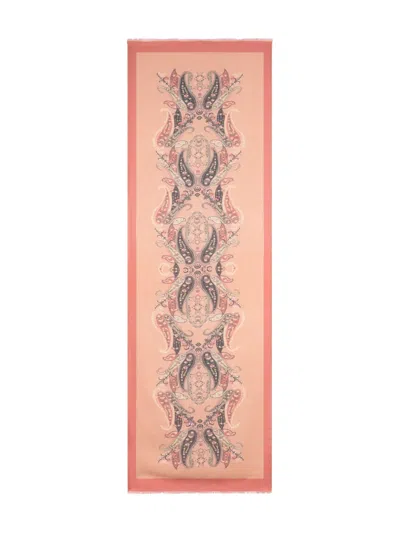 Etro Paisley-jacquard Scarf In Multi