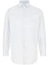 Etro Paisley-jacquard Shirt In Blue