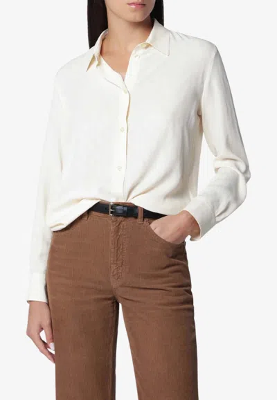 Etro Silk-blend Jacquard Shirt With Paisley Motif In Multi