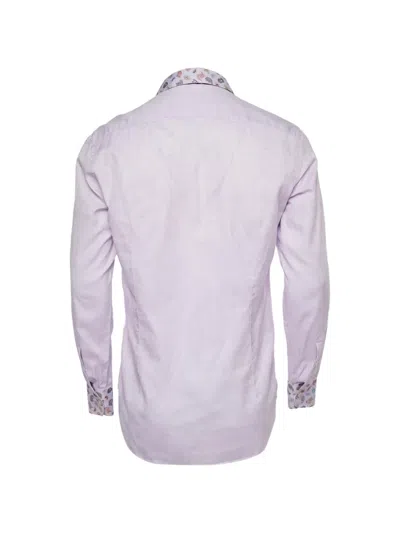 Pre-owned Etro Paisley Jacquard Shirt In Purple