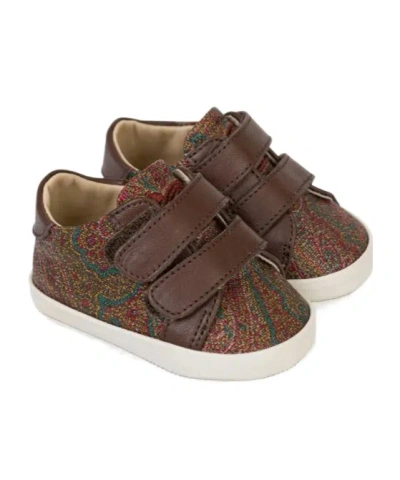 Etro Kids' Paisley Jacquard Shoes In Multi
