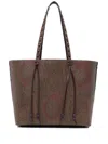 Etro Paisley-jacquard Shoulder Bag In Brown