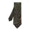 Etro Paisley-patterned Tie In Black
