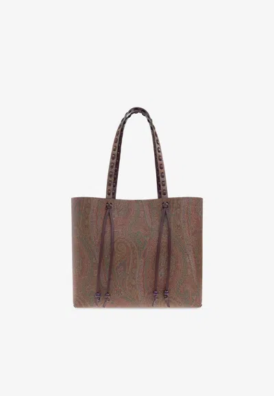 Etro Paisley Jacquard Tote Bag