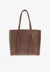 Etro Tote Bag In Brown