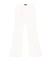 Etro Paisley Jacquard Tailored Pants In White