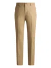 Etro Paisley-jacquard Trousers In Burgundy