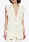 Etro Twisted-back Silk Vest