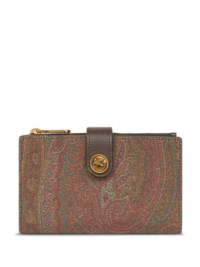 ETRO ETRO PAISLEY JACQUARD WALLET