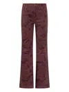 Etro Belt Loop Jeans In Brown