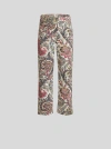 ETRO PAISLEY JEANS FOR CHILDREN