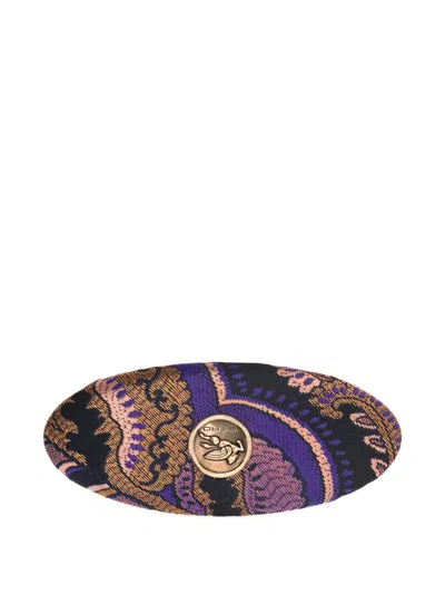 Etro Black Hair Accessories Women In Multi