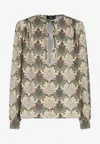 Etro Paisley Long-sleeved Blouse In Multicolor