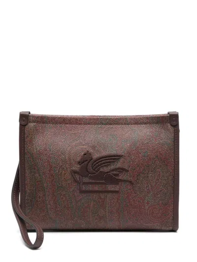 ETRO ETRO PAISLEY MEDIUM CLUTCH