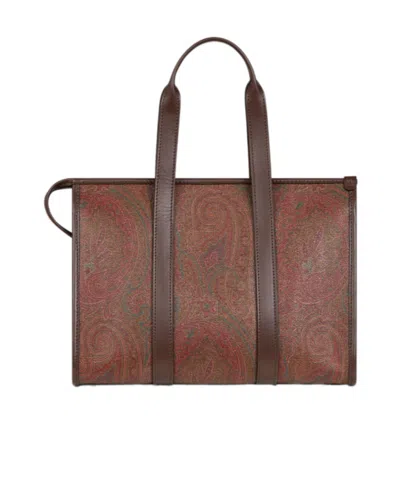 ETRO ETRO PAISLEY MEDIUM TOP HANDLE BAG