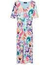 Etro Viscose Dress In 蓝色
