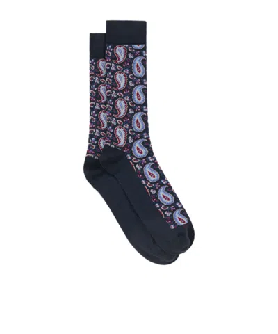 Etro Paisley Motif Socks
