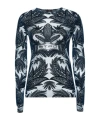 Etro Signature Print Long-sleeved Top In Multicolor