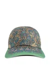 Etro Paisley-motifs Animal-print Baseball Hat In Green