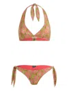 Etro Paisley-pattern Bikini In Multi