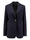 Etro Single-breasted Wool Blazer With Iconic Pattern In Multi