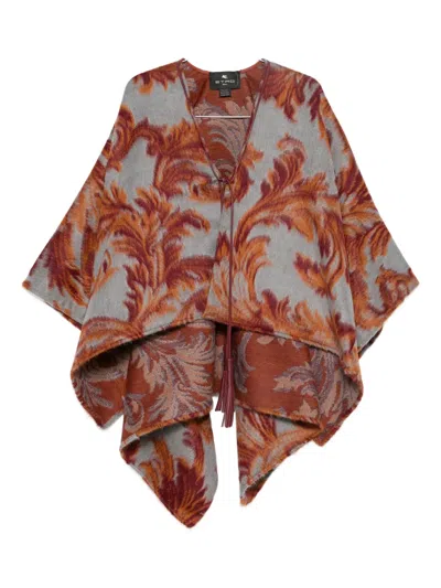 ETRO PAISLEY-PATTERN CAPE