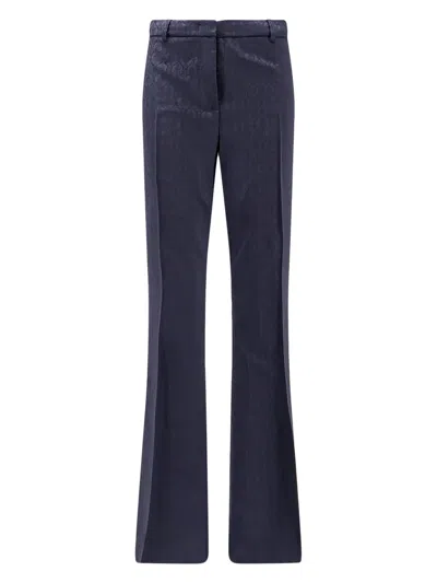 ETRO PAISLEY-PATTERN FLARED TROUSERS