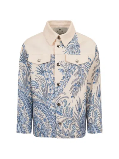 Etro Kids' Paisley-pattern Jacket In Multi